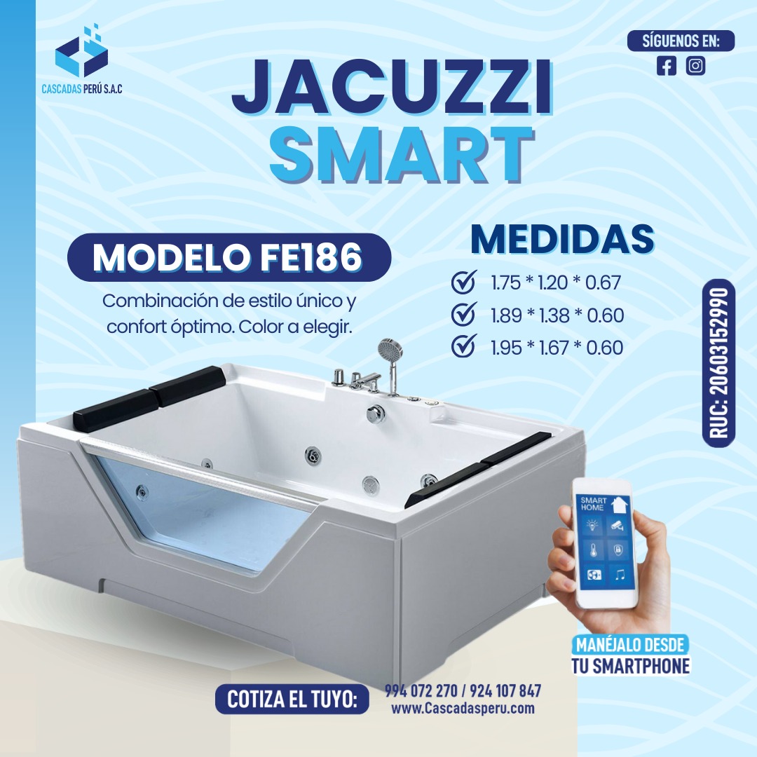 PISCINA JACUZZI - JACUZZI SMART - JACUZZI MODERNA - JACUZZI EXTERIOR